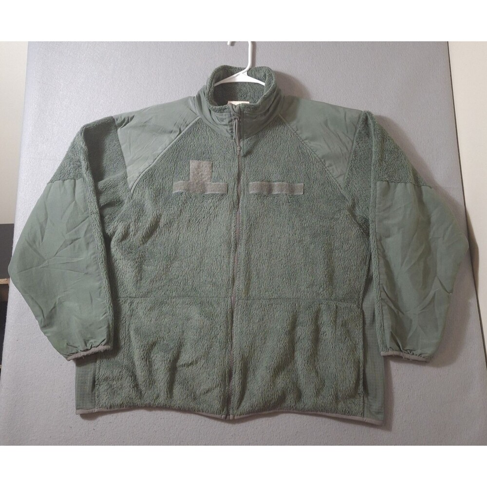 US ARMY GEN 3 Cold Weather Jacket Fleece Large Reg L3 POLARTEC Thermal Pro